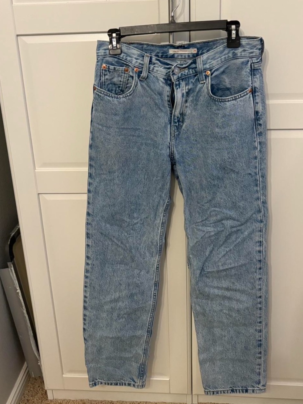 Levi's Men’s Light Blue Straight Jeans
